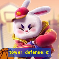 tower defense x: beta codes